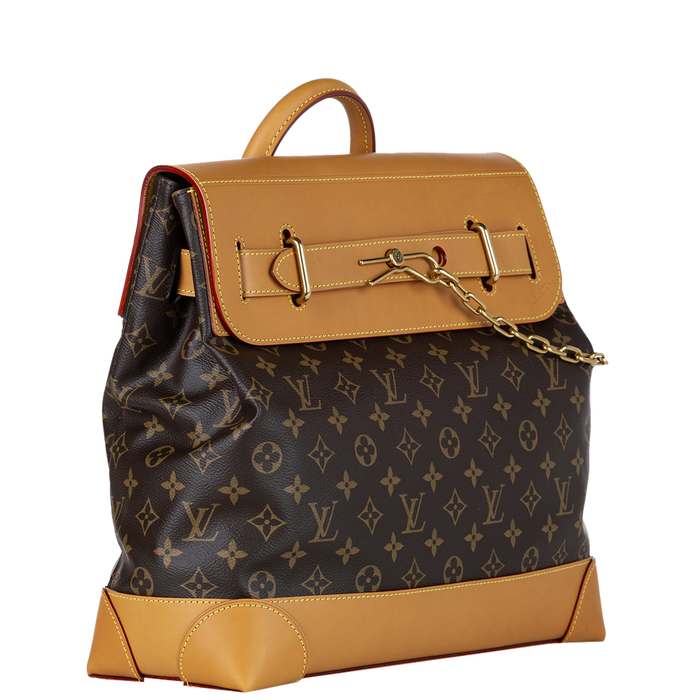 

Louis Vuitton Brown Monogram Canvas Steamer Bag