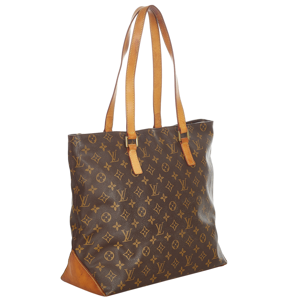 

Louis Vuitton Brown Monogram Canvas Cabas Mezzo Bag