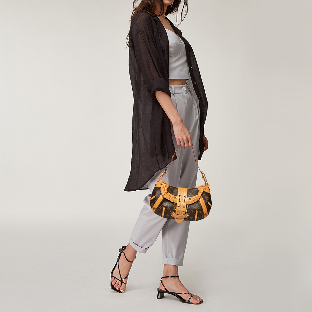 

Louis Vuitton Monogram Canvas Leonor Bag, Brown