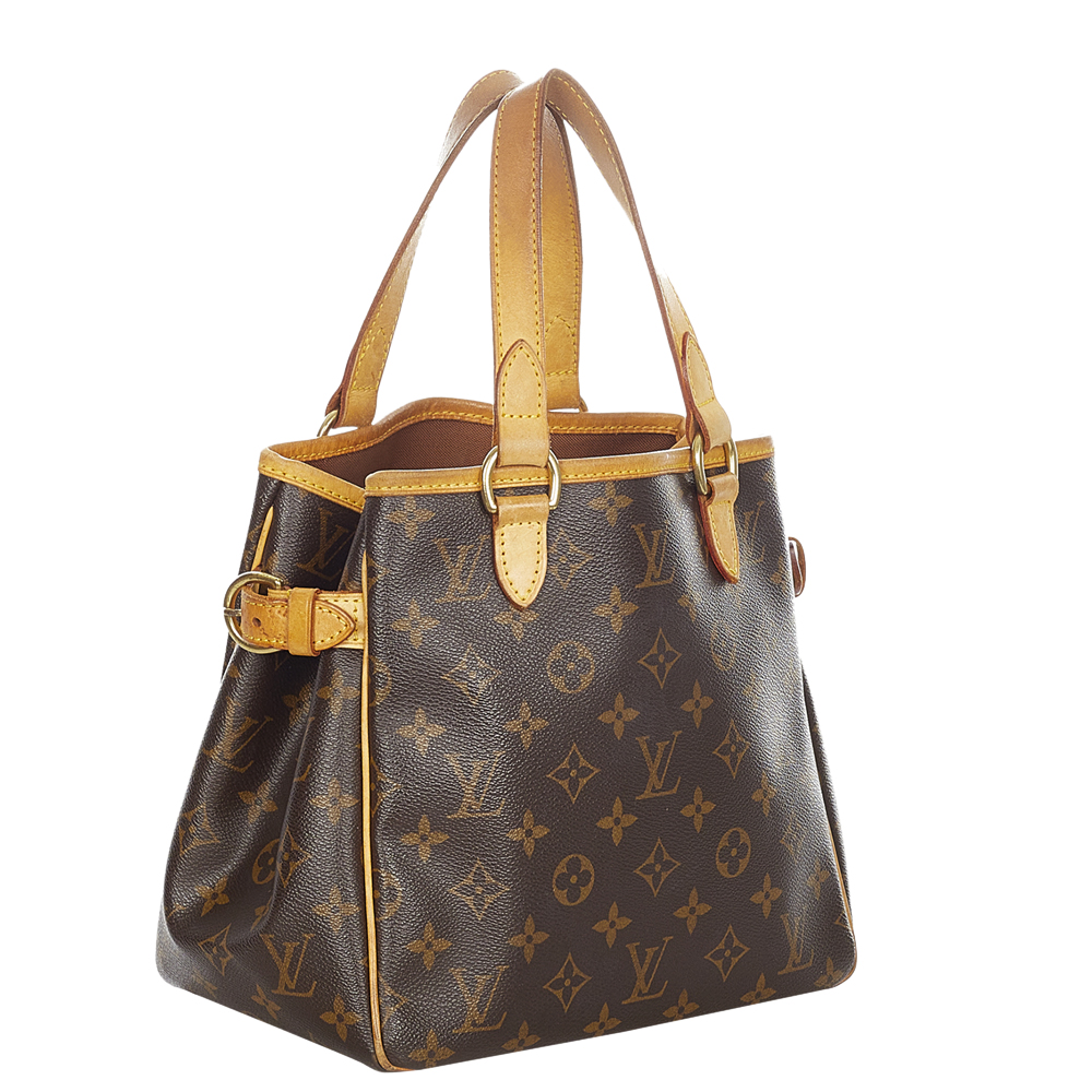 

Louis Vuitton Monogram Canvas Batignolles Vertical Bag, Brown