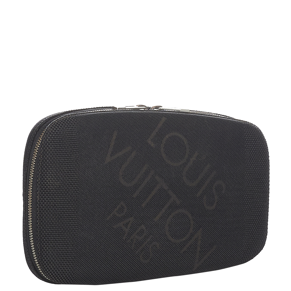 

Louis Vuitton Black Damier Geant Canvas Mage Waist Bag