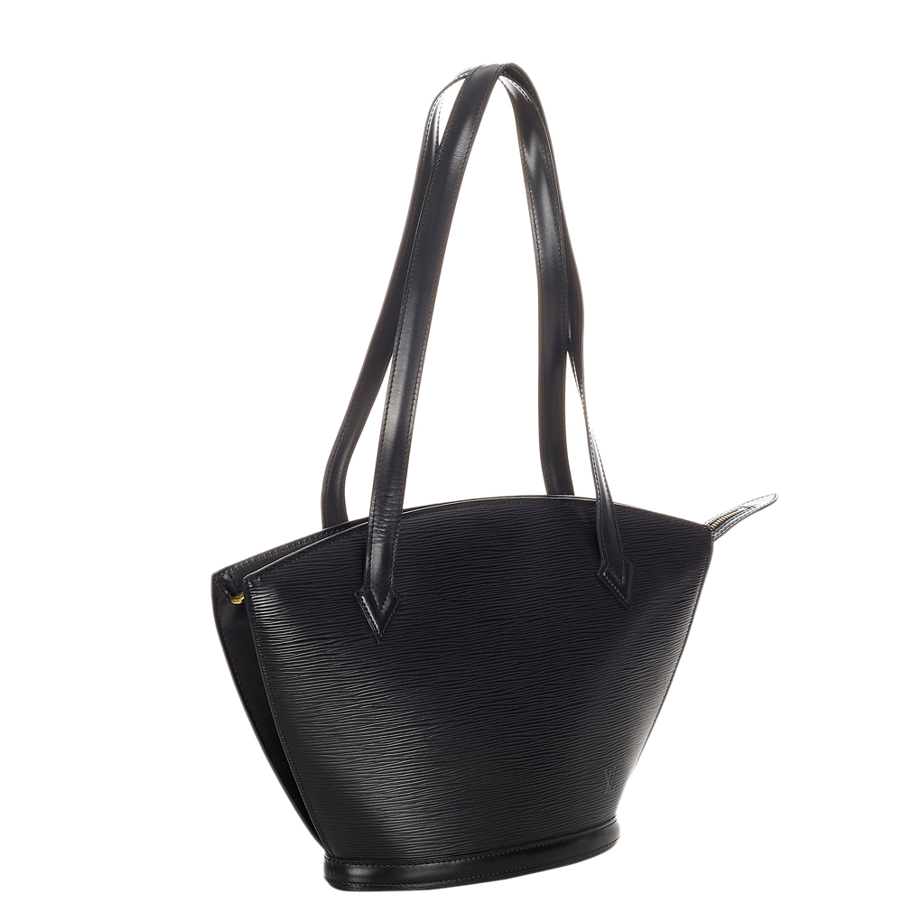

Louis Vuitton Black Epi Leather Saint Jacques PM Shoulder Bag