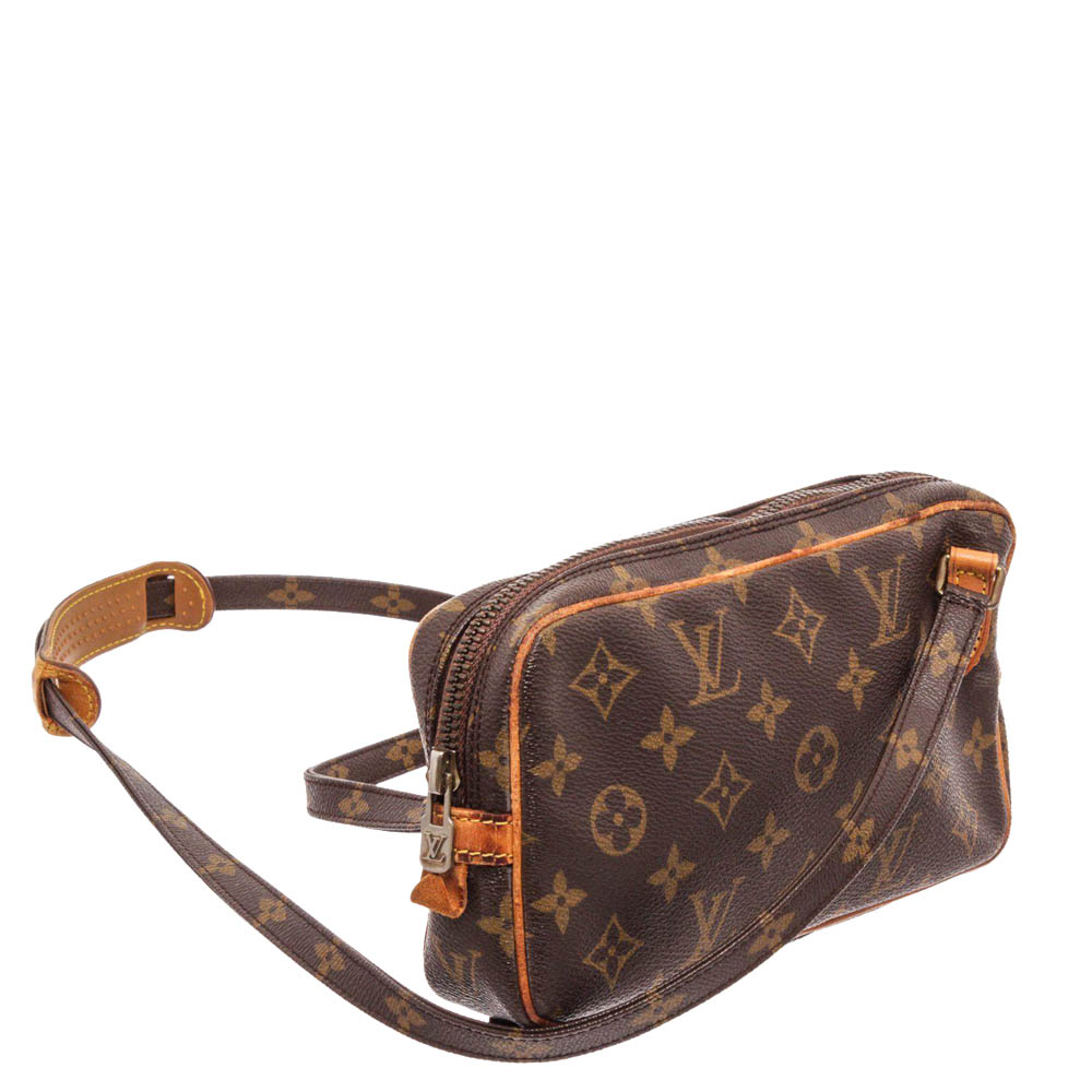 

Louis Vuitton Brown Monogram Canvas Marly Crossbody Bag
