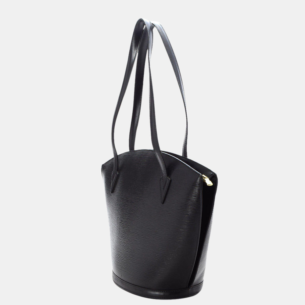 

Louis Vuitton Black Epi Leather Saint Jacques Long Strap Bag
