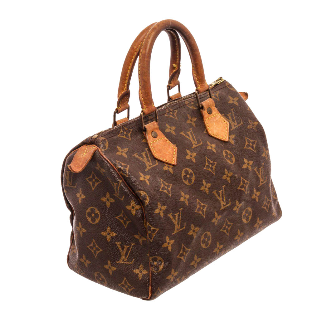 

Louis Vuitton Brown Monogram Canvas Speedy Bag