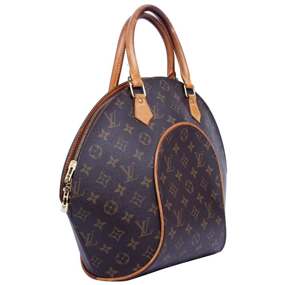 

Louis Vuitton Monogram Canvas Ellipse MM Bag, Brown