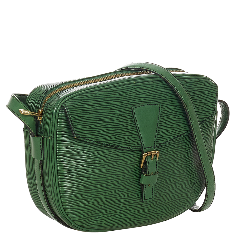 

Louis Vuitton Green Epi Leather Jeune Fille Shoulder Bag