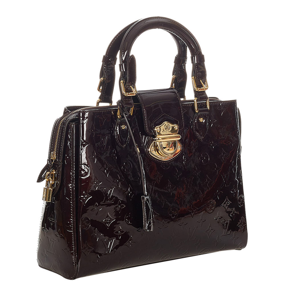 

Louis Vuitton Brown Monogram Vernis Melrose Avenue bag