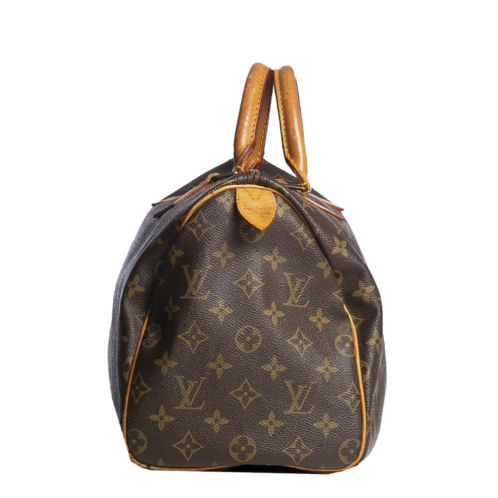 

Louis Vuitton Monogram Canvas Speedy 30 Bag, Brown