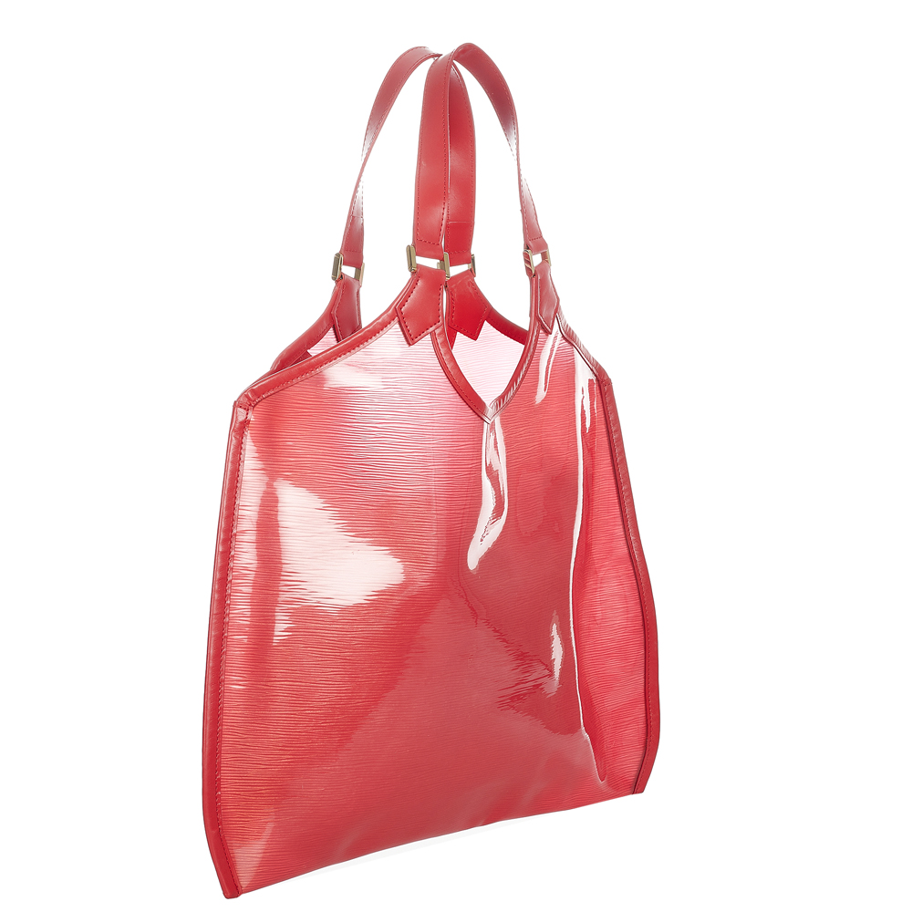 

Louis Vuitton Red Epi Leather Plage Baia Bag