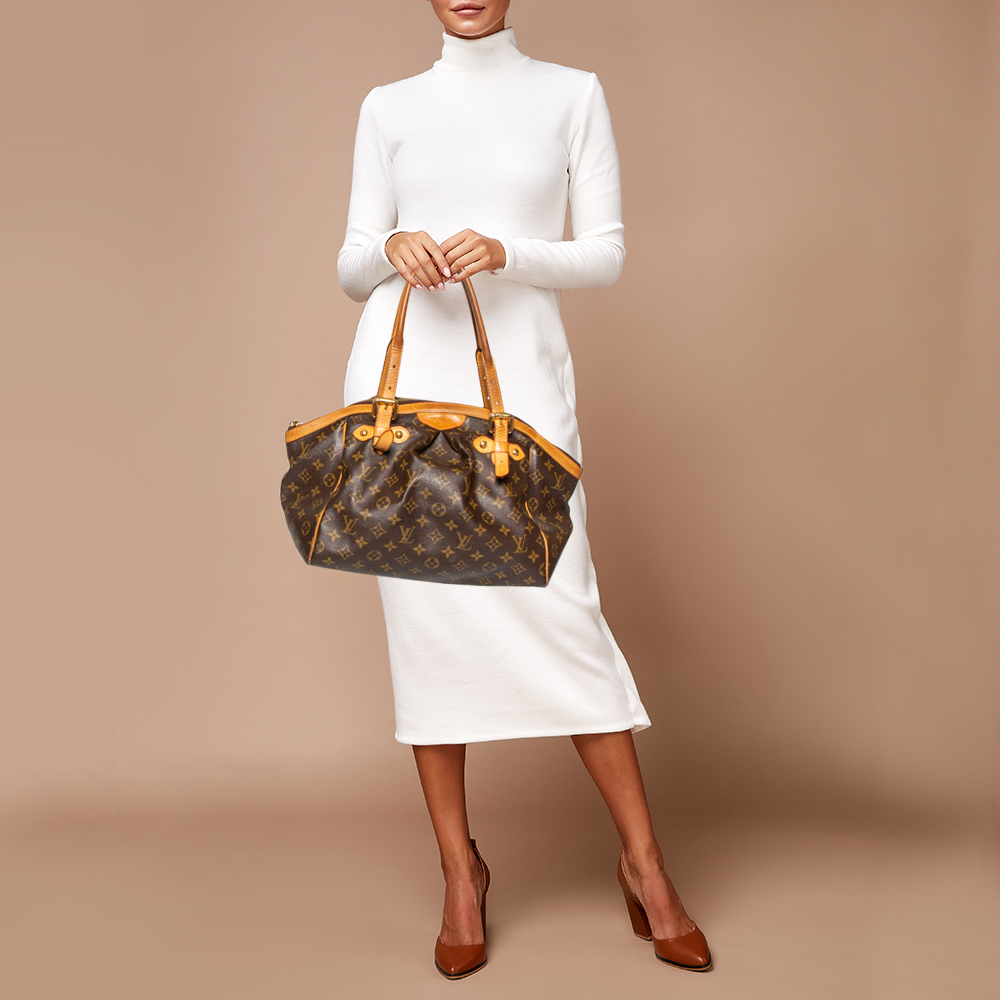 

Louis Vuitton Monogram Canvas Tivoli GM Bag, Brown