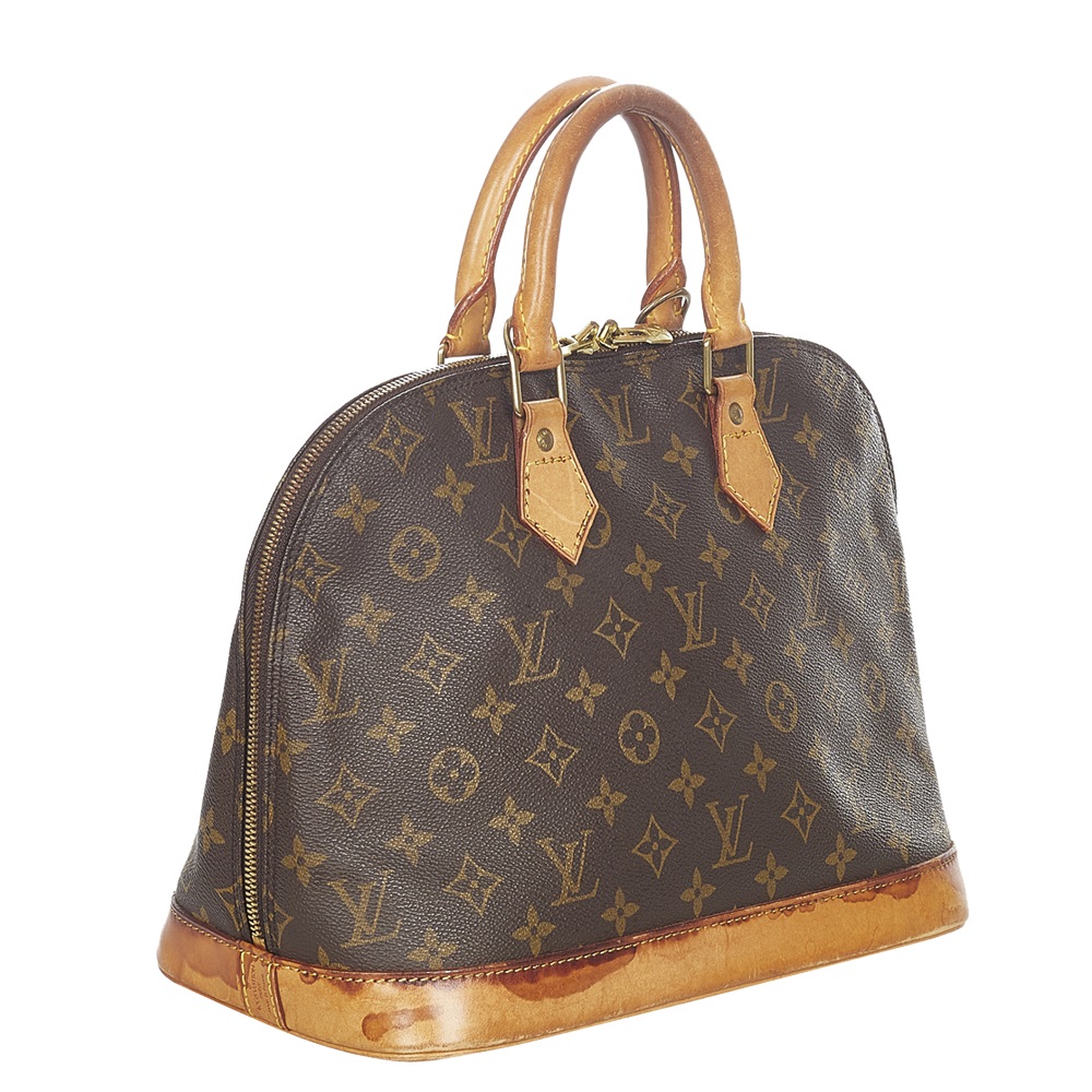 

Louis Vuitton Monogram Canvas Alma PM Bag, Brown