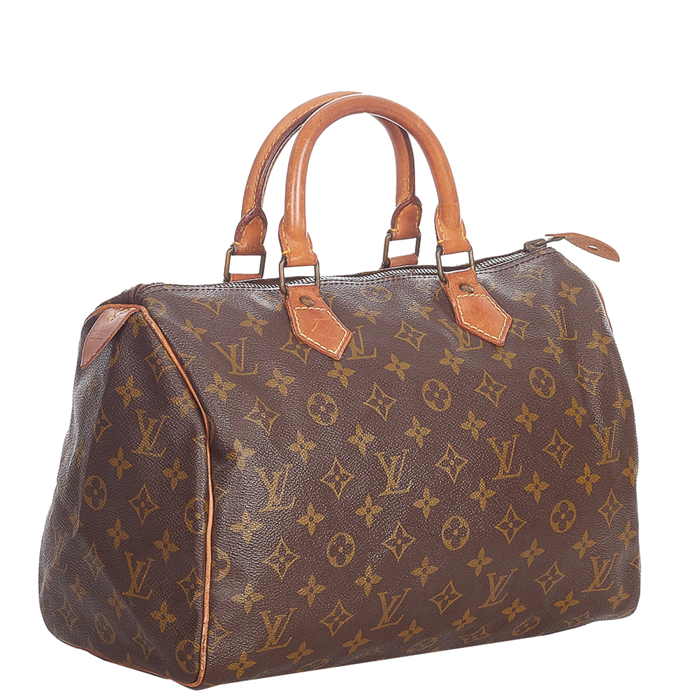 

Louis Vuitton Monogram Canvas Speedy 30 bag, Brown