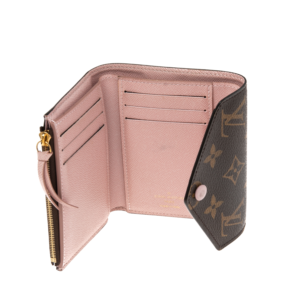 

Louis Vuitton Monogram Canvas Victorine Wallet, Brown