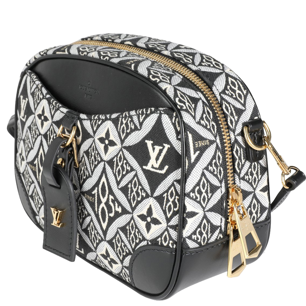 

Louis Vuitton Black Jacquard Since 1854 Deauville Mini Camera Bag (2020)