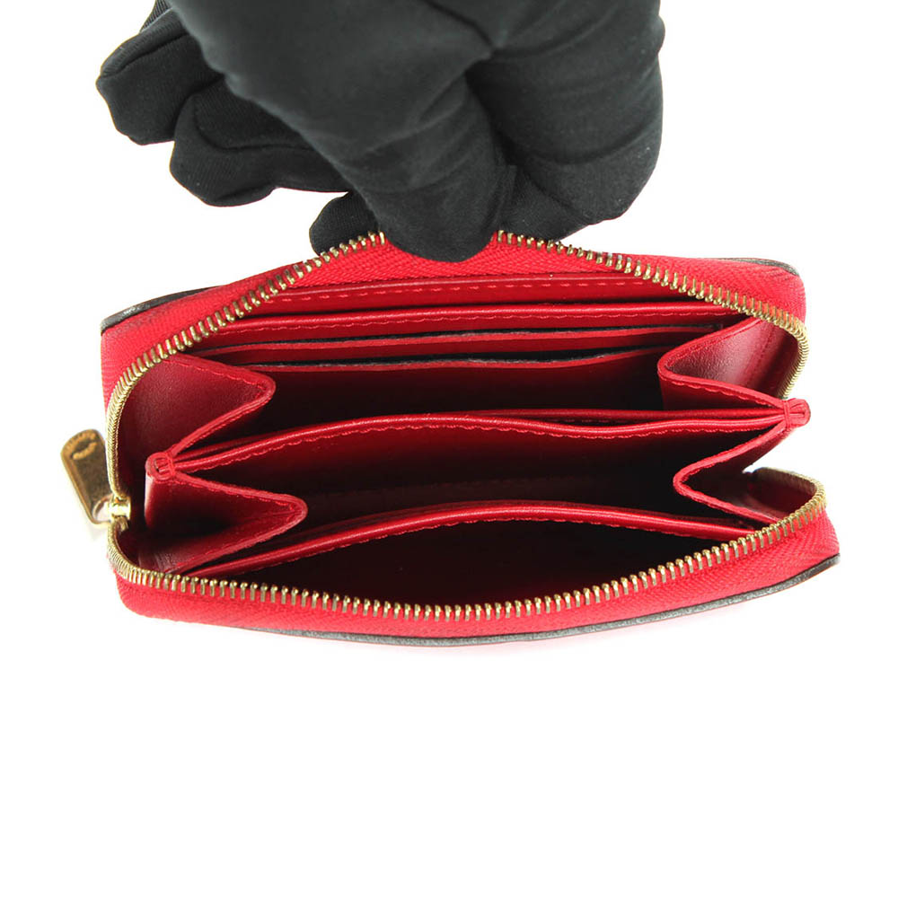 

Louis Vuitton Red Monogram Vernis Zippy Coin Purse