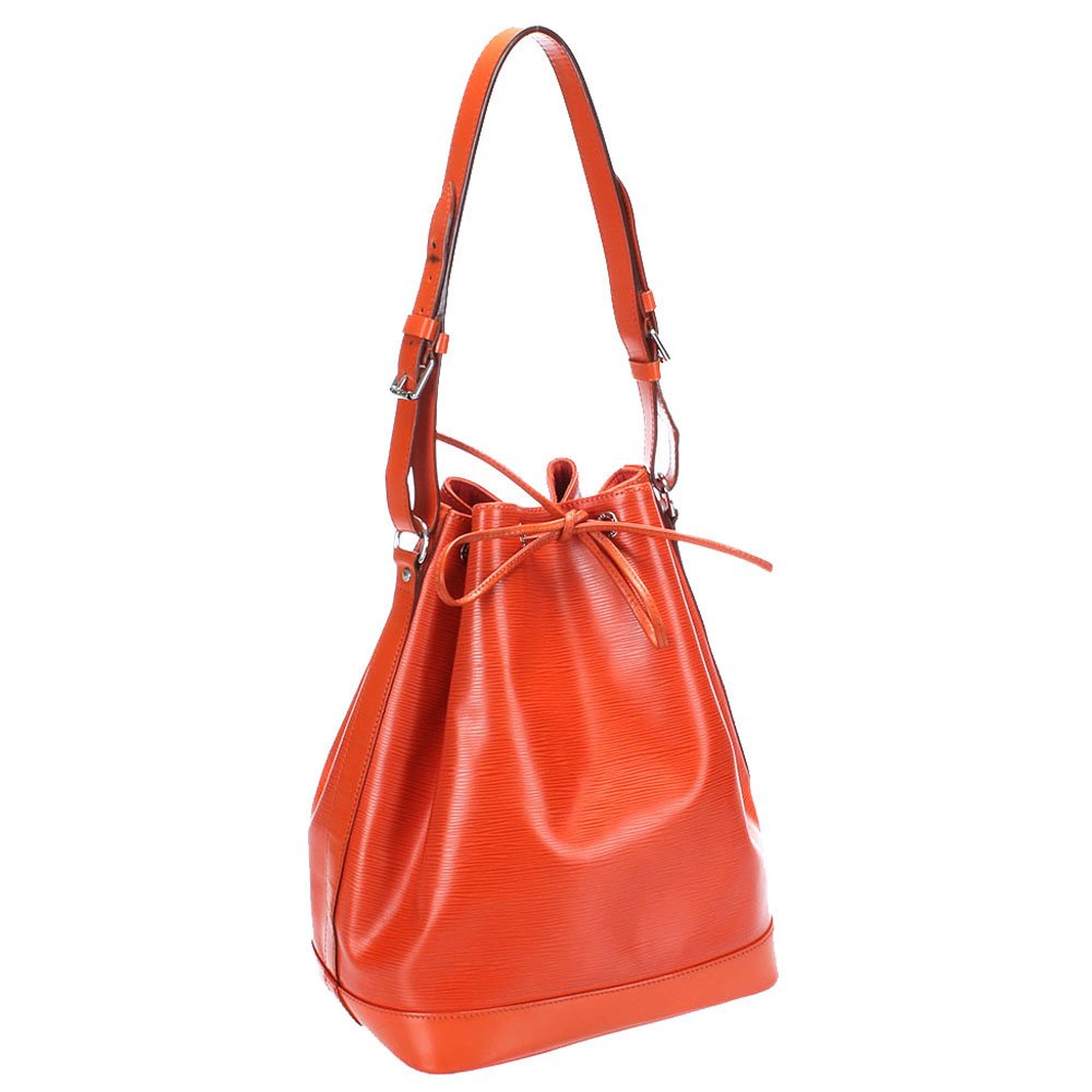 

Louis Vuitton Red Epi Leather Noe Bucket bag