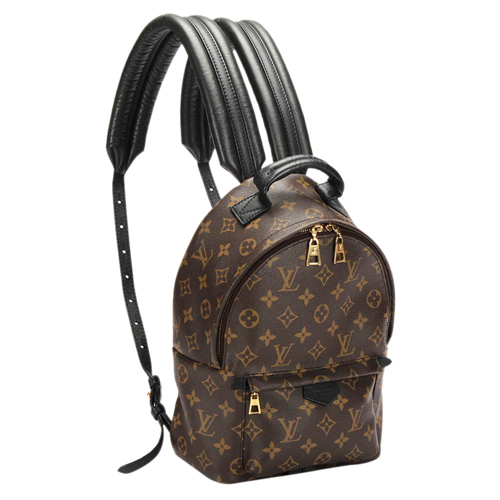 

Louis Vuitton Monogram Canvas Palm Springs PM Backpack, Brown