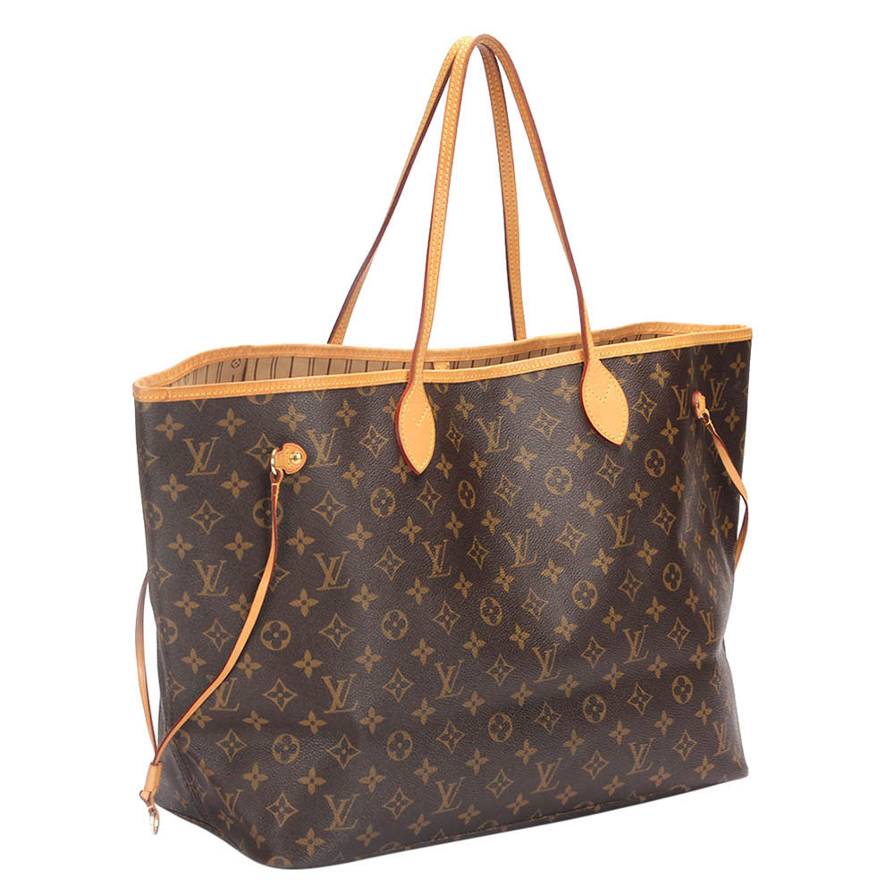 

Louis Vuitton Monogram canvas Neverfull GM Bag, Brown