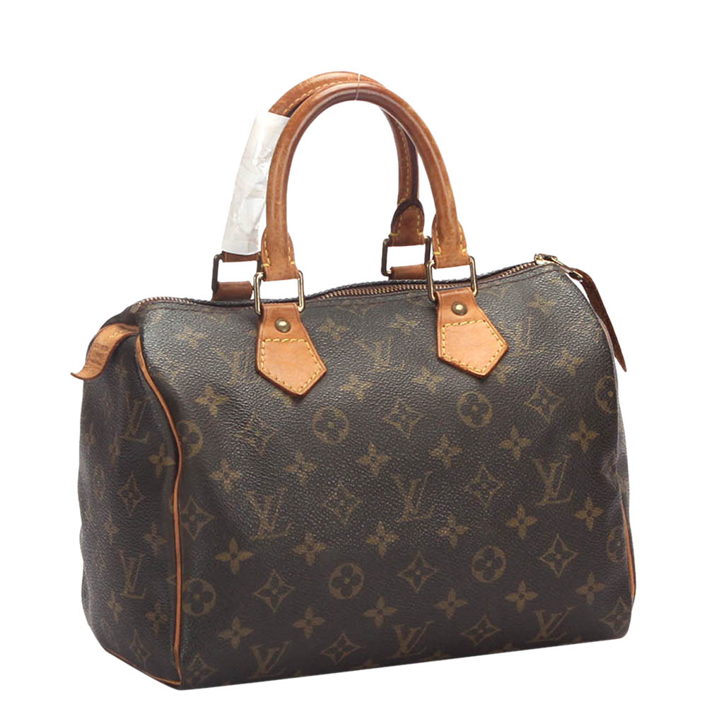 

Louis Vuitton Monogram canvas Speedy 25 Bag, Brown