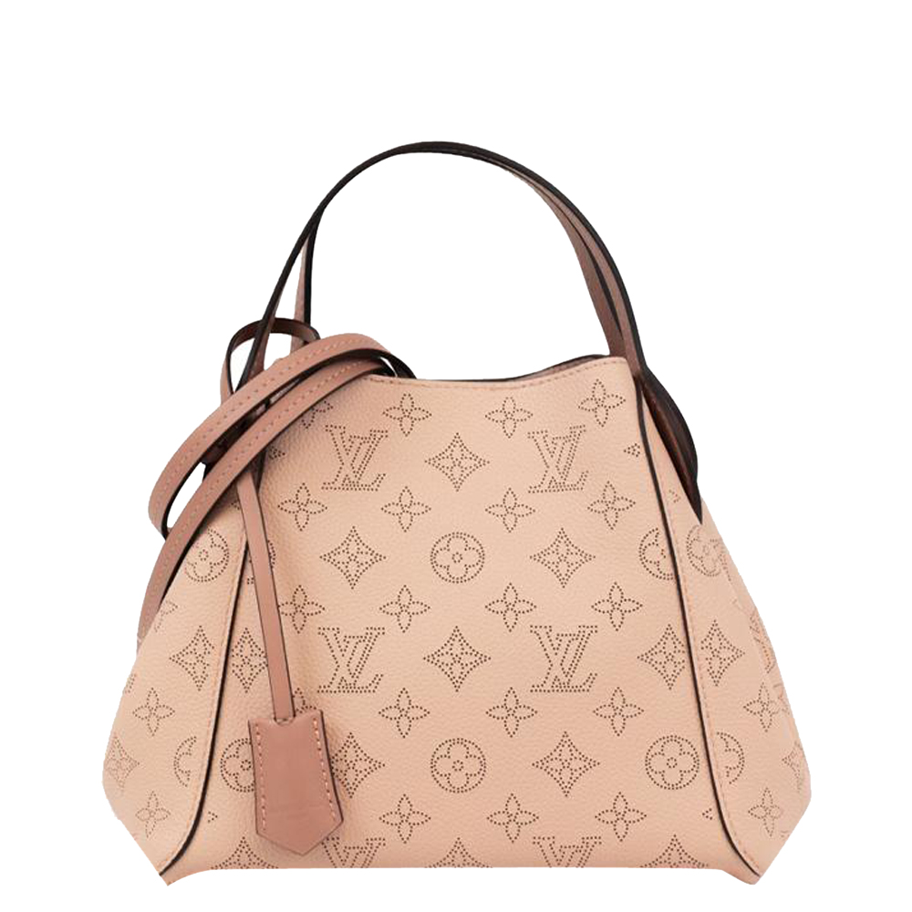 

Louis Vuitton Pink Mahina Leather Hina PM Bag