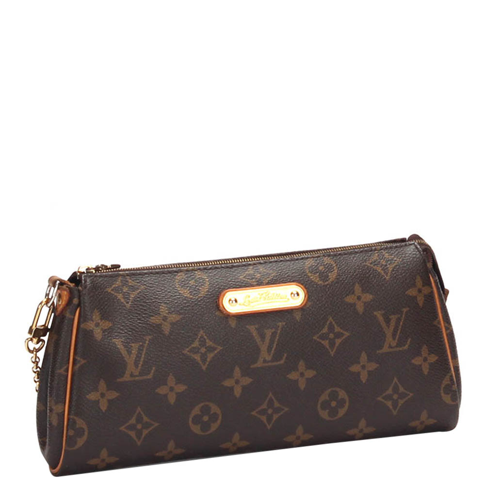 

Louis Vuitton Monogram Canvas Eva Clutch Bag, Brown