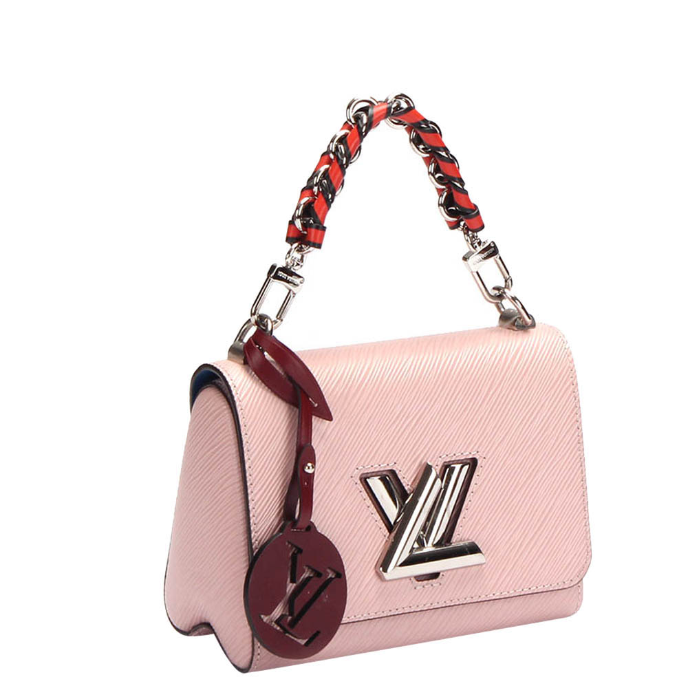 

Louis Vuitton Pink Epi Leather Twist PM Bag
