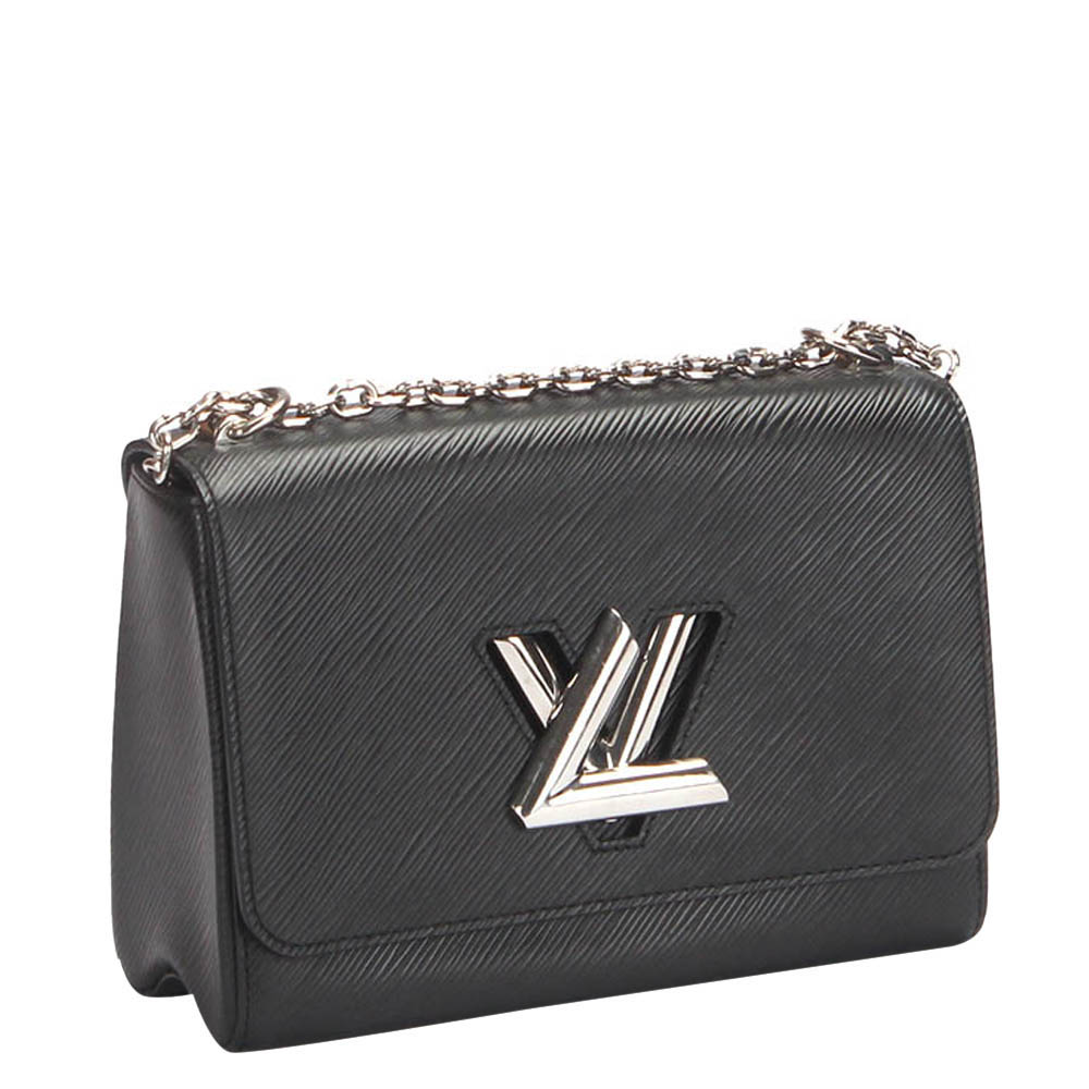 

Louis Vuitton Black Epi Leather Twist MM Bag
