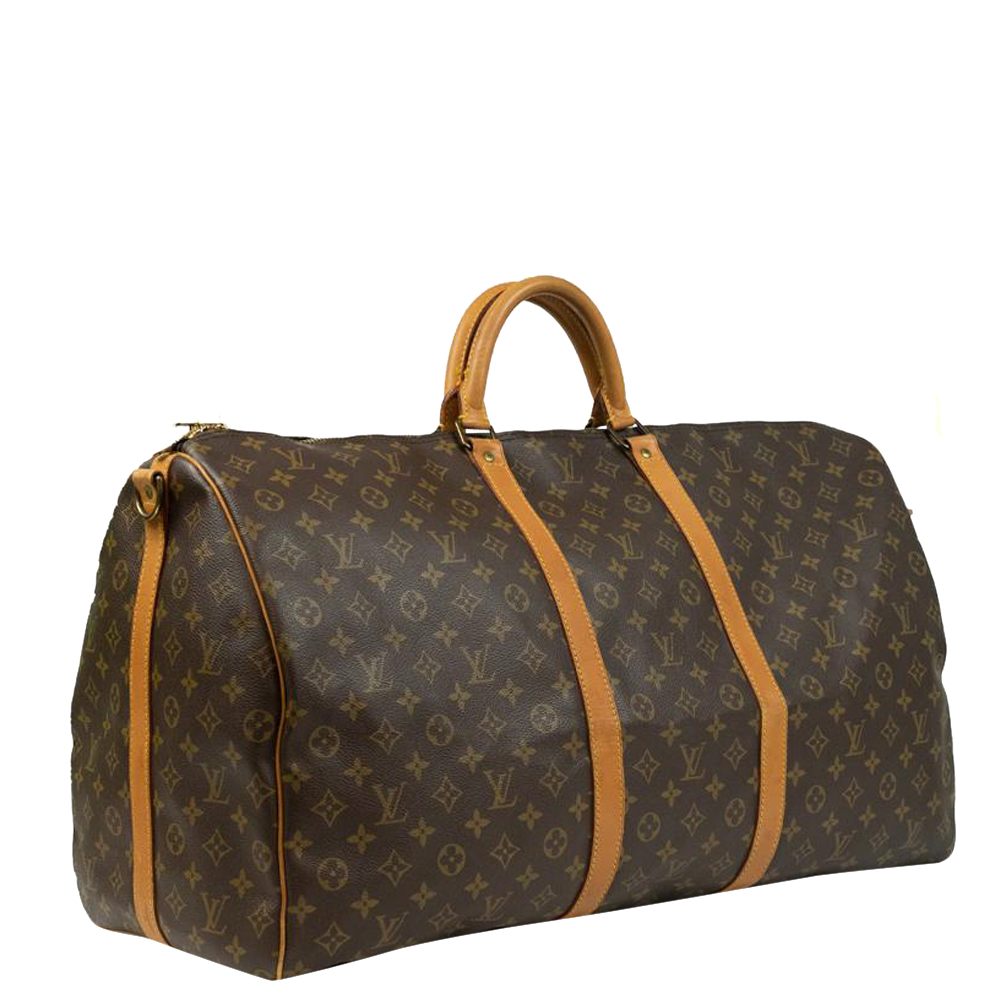 

Louis Vuitton Brown Monogram Canvas Keepall Duffel Bag