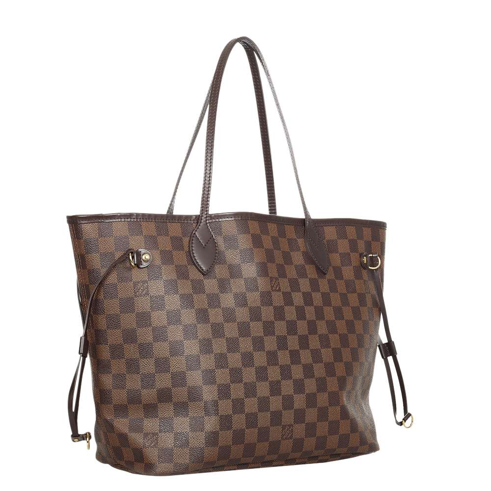 

Louis Vuitton Damier Ebene Canvas Neverfull MM bag, Brown