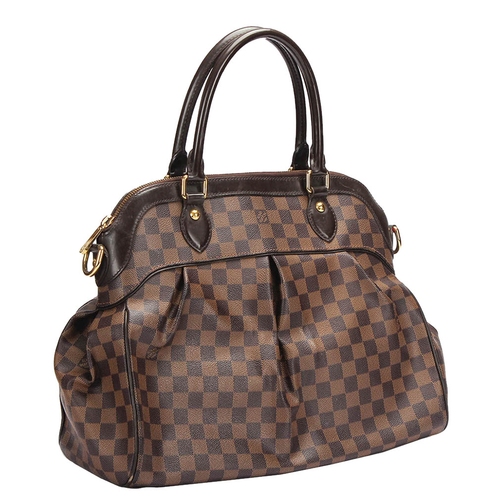 

Louis Vuitton Damier Ebene Canvas Trevi PM Bag, Brown