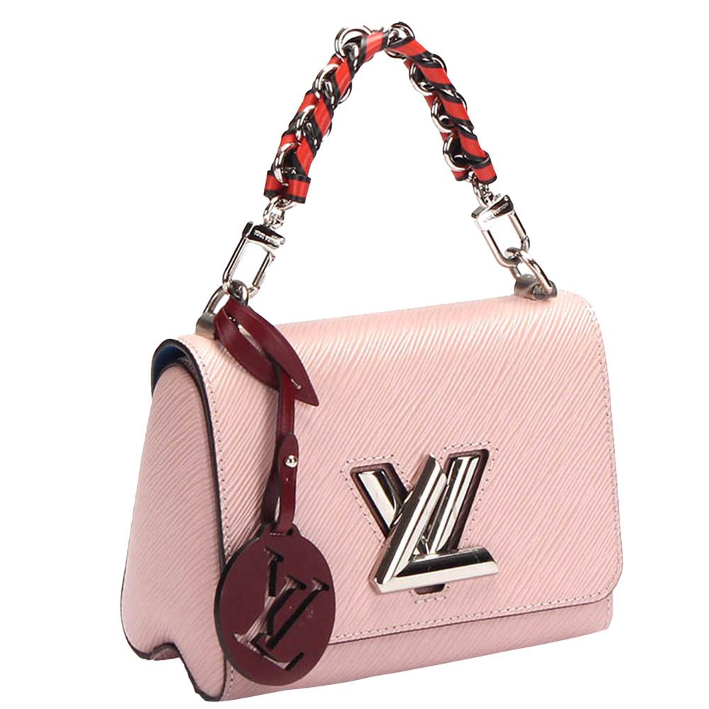 

Louis Vuitton Pink Epi Leather Twist PM Bag