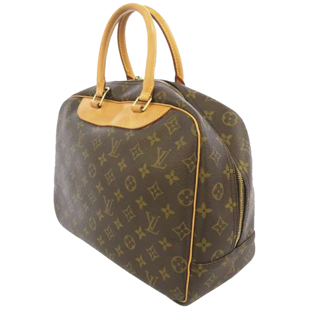 

Louis Vuitton Brown Monogram Canvas Deauville Top Handle Bag