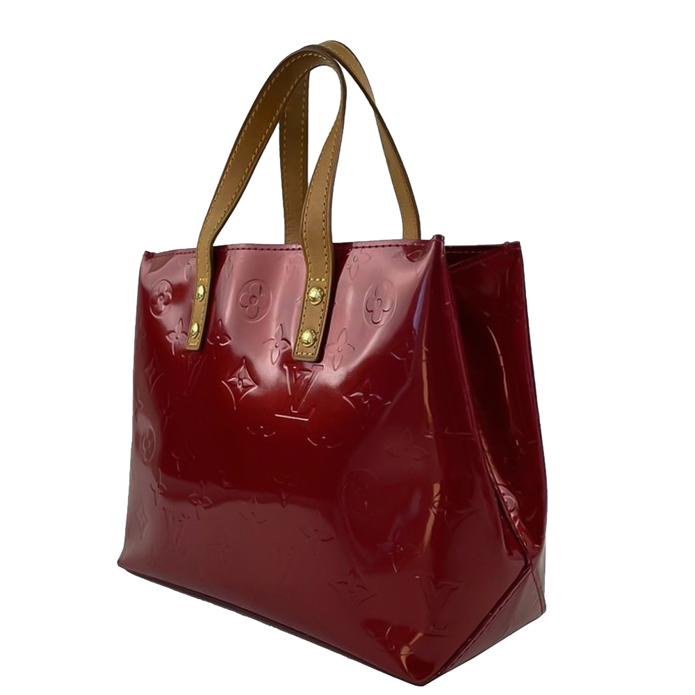 

Louis Vuitton Red Monogram Vernis Reade PM Bag