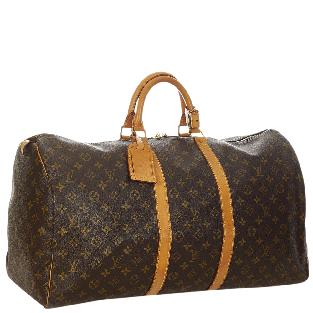 

Louis Vuitton Monogram Canvas Keepall 55 bag, Brown