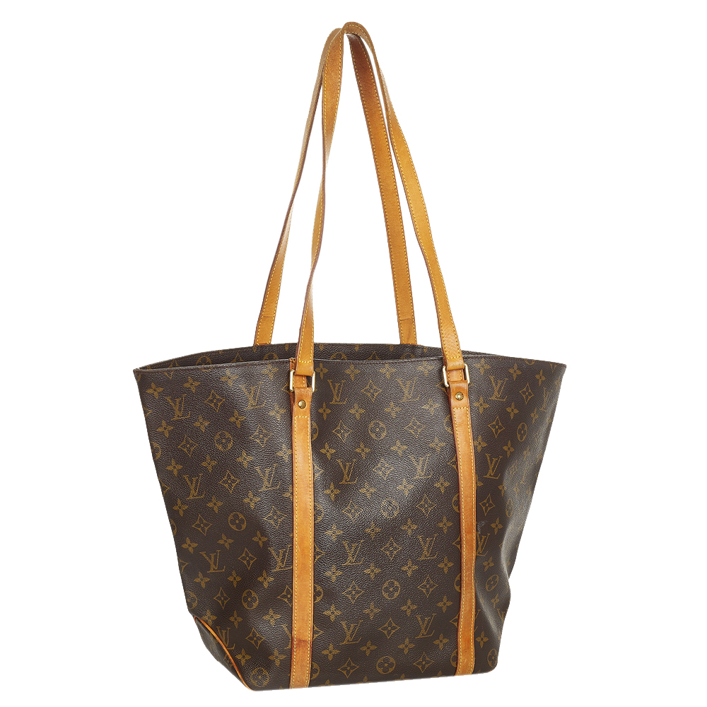 

Louis Vuitton Monogram Canvas Sac Shopping 48 Bag, Brown