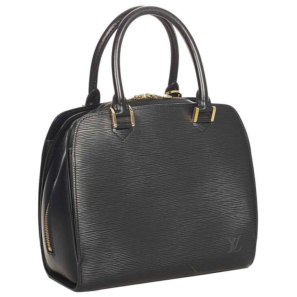 

Louis Vuitton Black Epi Leather Pont Neuf Top Handle Bag