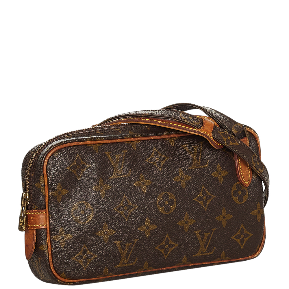 

Louis Vuitton Monogram Canvas Marly Bandouliere Bag, Brown