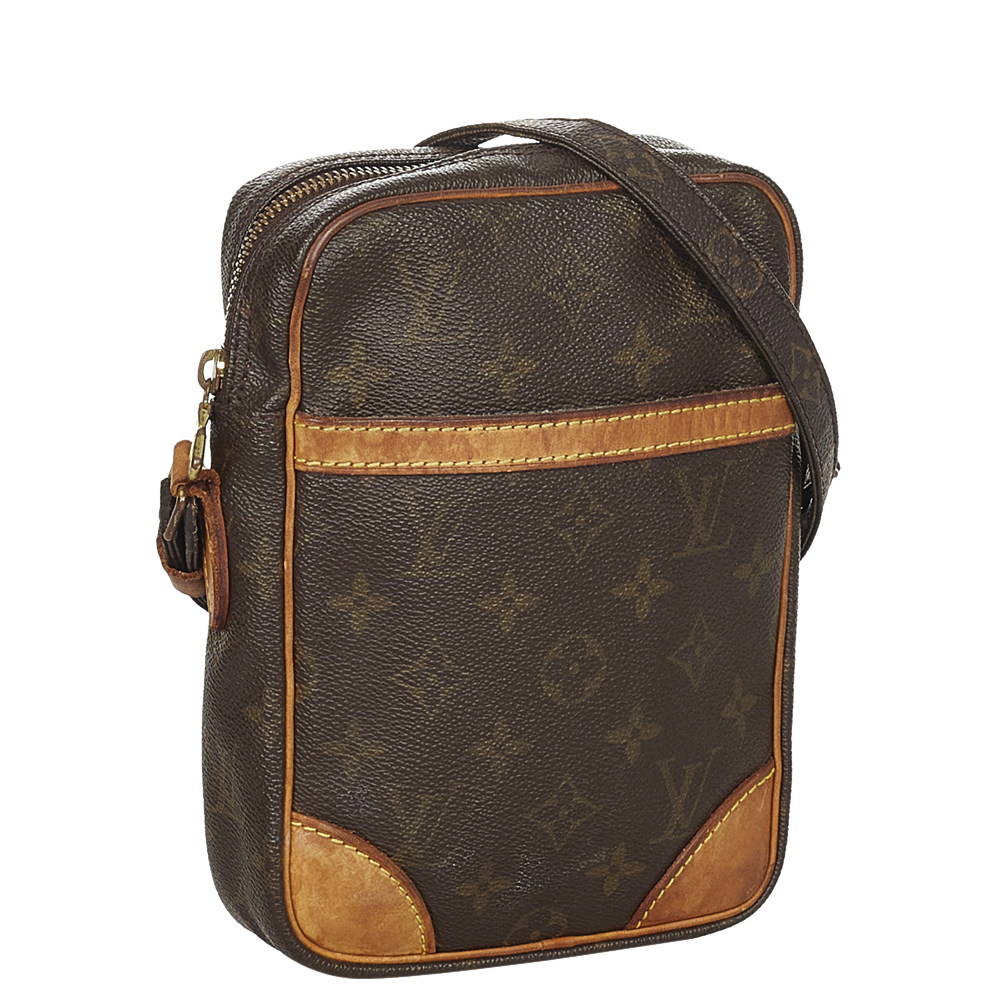 

Louis Vuitton Monogram Canvas Danube Bag, Brown
