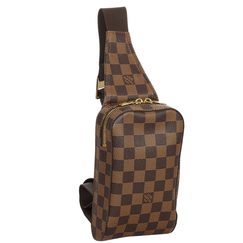 

Louis Vuitton Damier Ebene Canvas Geronimos Belt Bag, Brown
