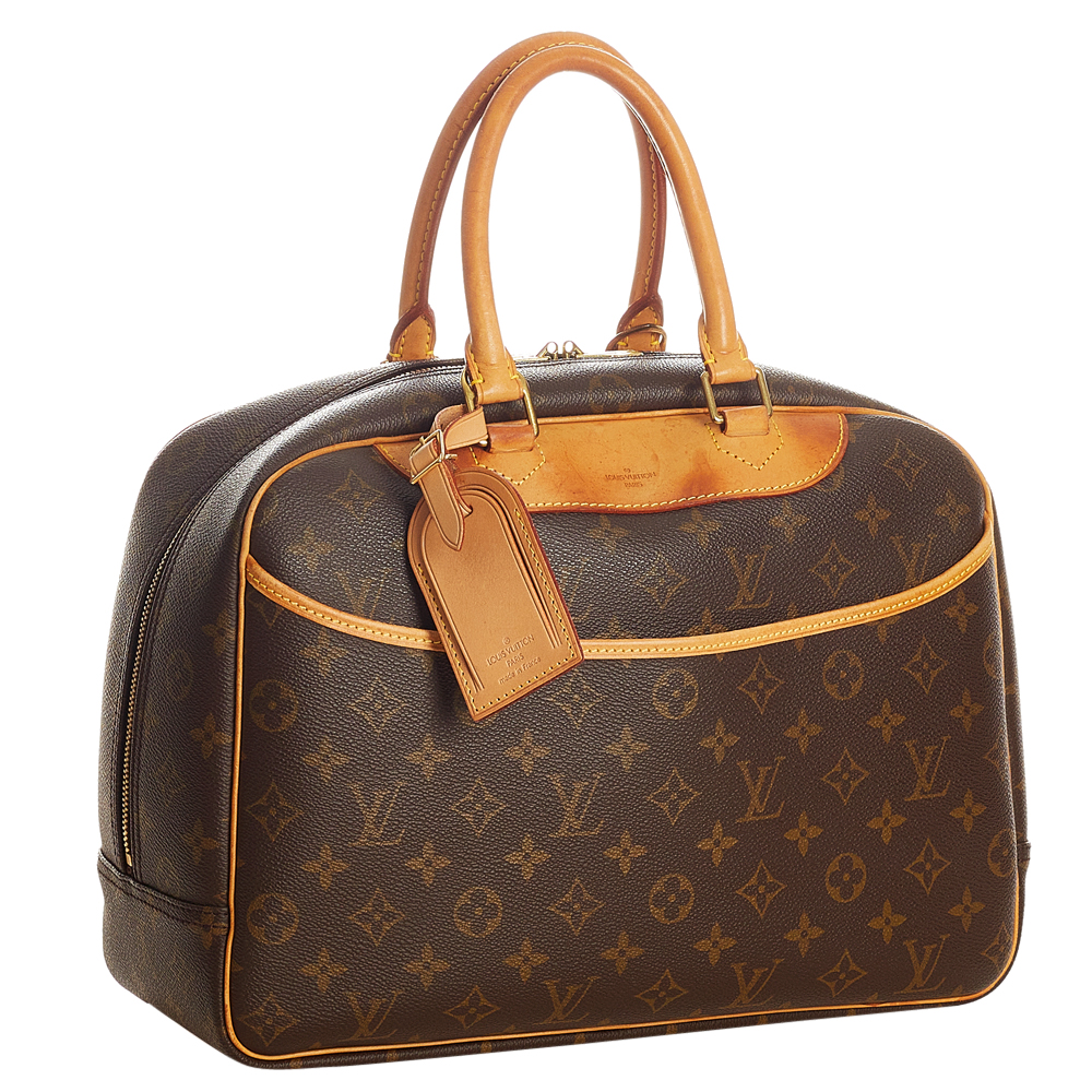 

Louis Vuitton Monogram Canvas Deauville Bag, Brown