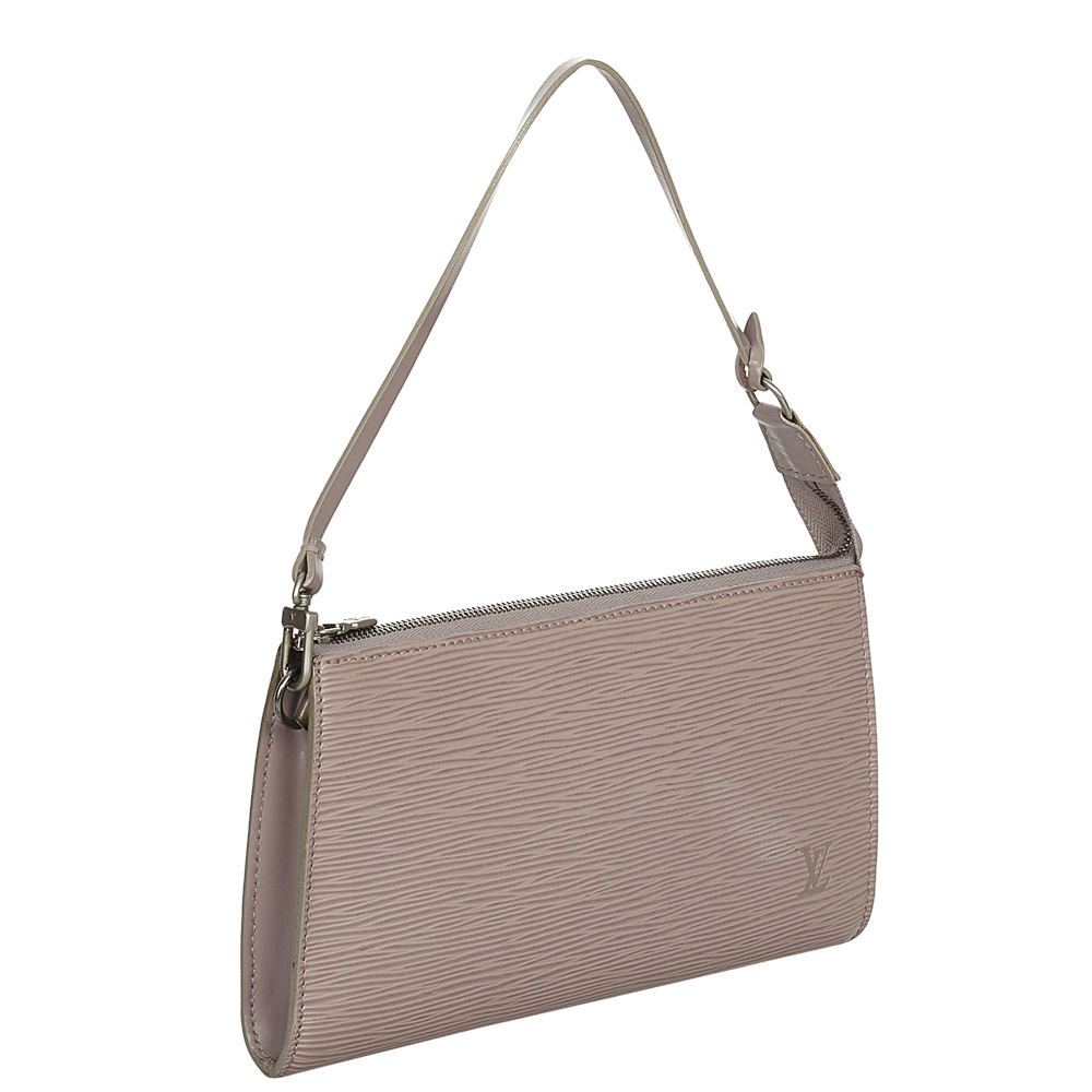 

Louis Vuitton Brown Epi Leather Pochette Accessoires Bag