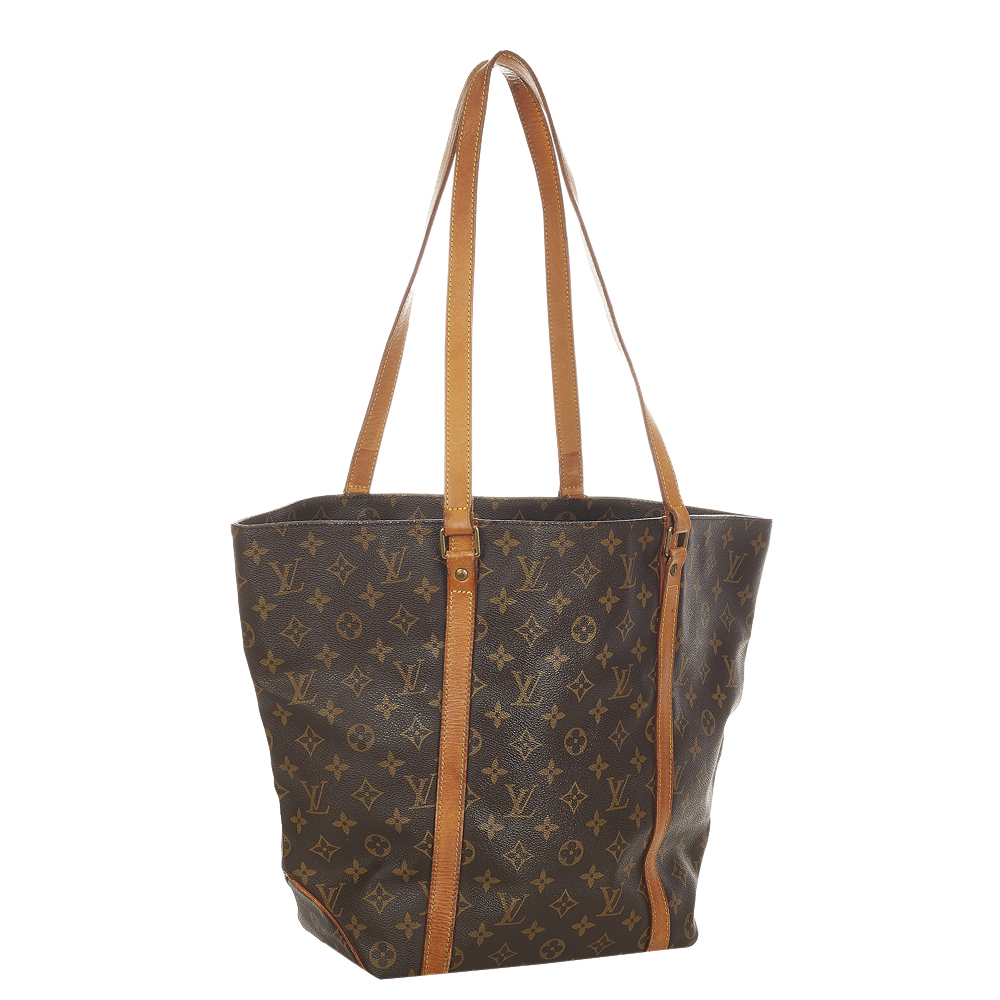 

Louis Vuitton Brown Monogram Canvas Sac Shopping 48 Tote Bag