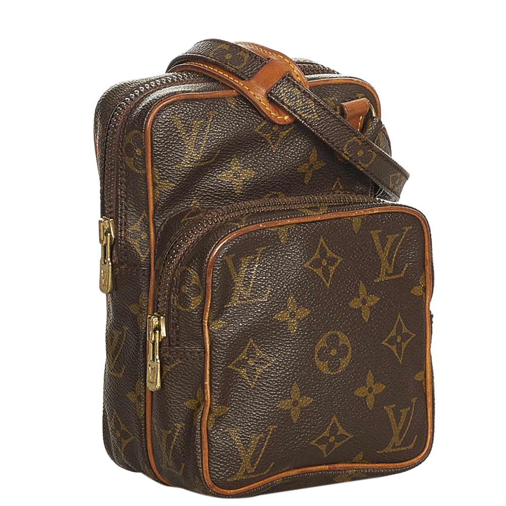 

Louis Vuitton Monogram Canvas mini Amazone Bag, Brown