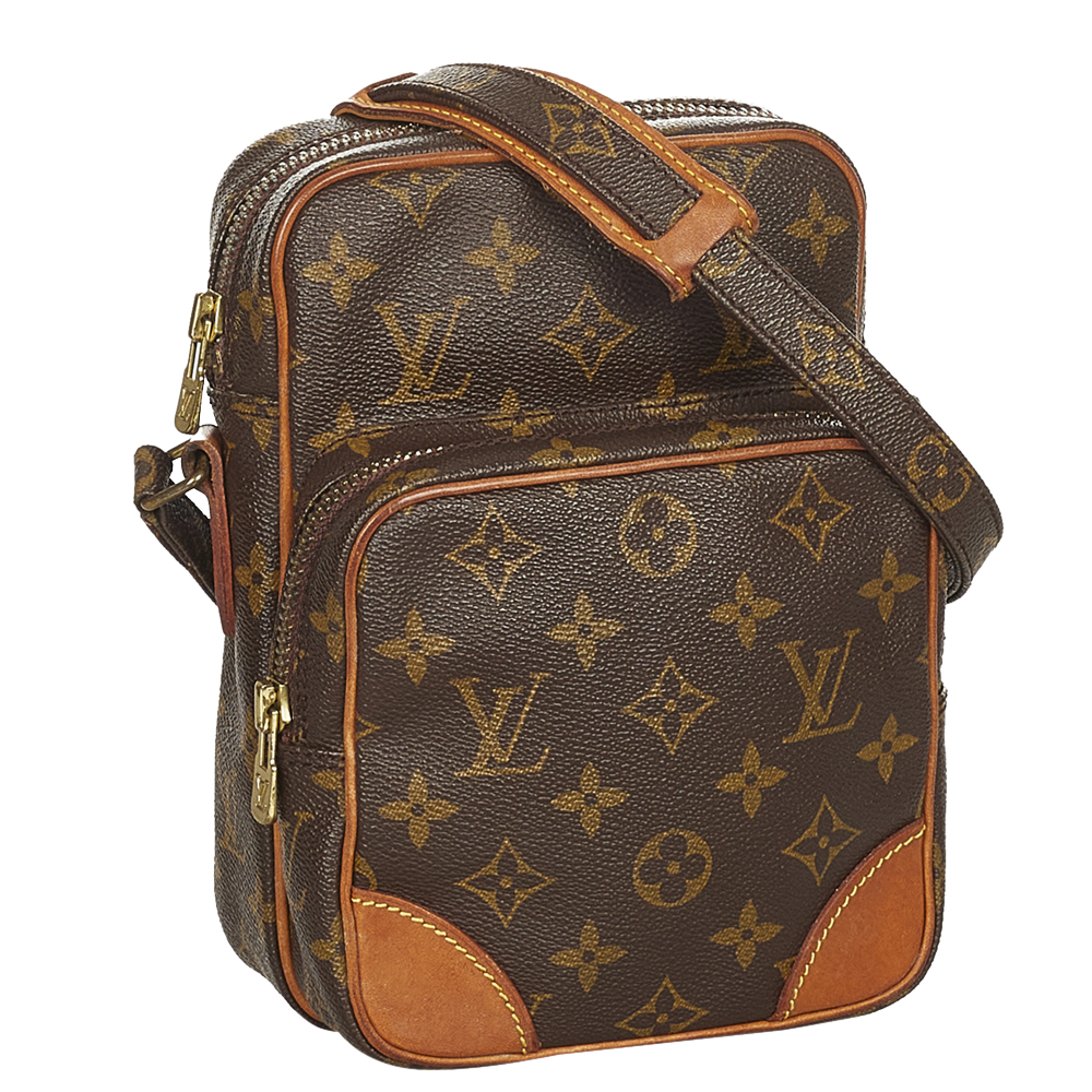 

Louis Vuitton Brown Monogram Canvas Amazone Shoulder Bag