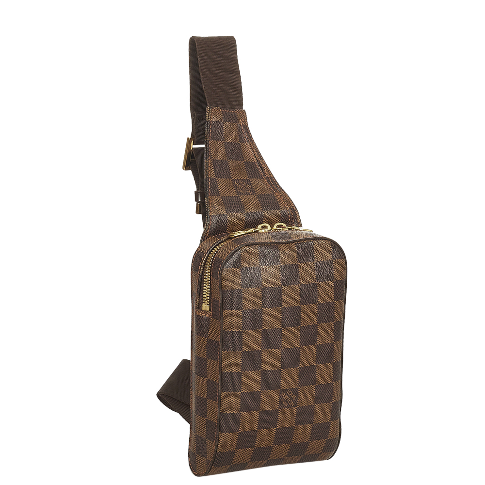 

Louis Vuitton Damier Ebene Canvas Geronimos Belt Bag, Brown