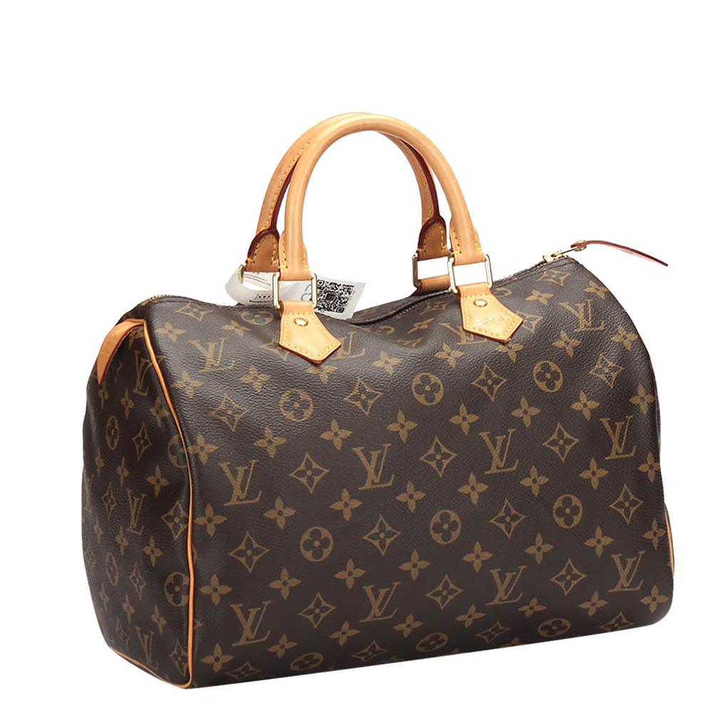 

Louis Vuitton Brown Monogram Canvas Speedy 30 Bag