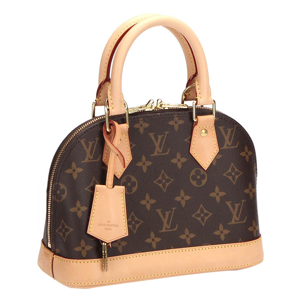 

Louis Vuitton Monogram Canvas Alma BB Bag, Brown