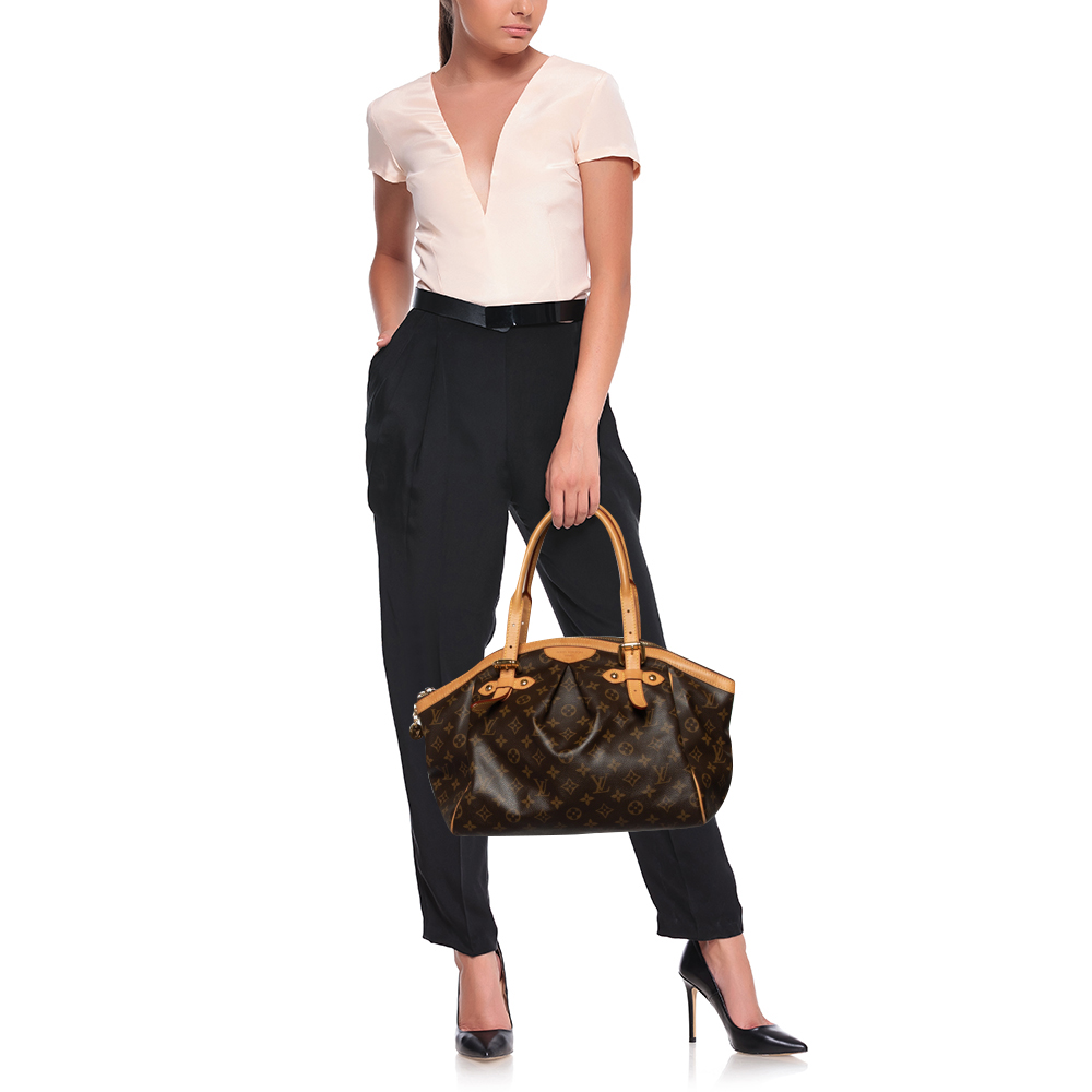 

Louis Vuitton Monogram Canvas Tivoli GM Bag, Brown
