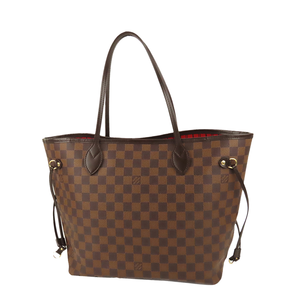 

Louis Vuitton Damier Ebene Canvas Neverfull MM Bag, Brown